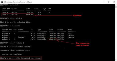 exfat -L Metal32 devsdc. . Linux format usb fat32 command line